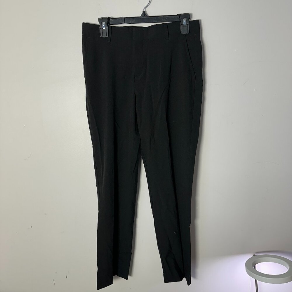 EUC Boys Chaps Black Dress Pants 14 Husky Slacks Trousers
